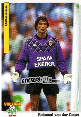 Sticker Raimond Van Der Gouw - Voetbal Cards 1993-1994 n. 46 - Panini