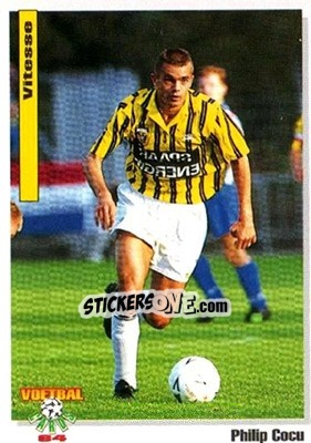 Sticker Phillip Cocu - Voetbal Cards 1993-1994 - Panini