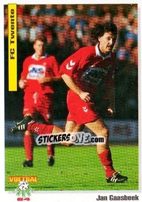 Cromo Jan Gaasbeek - Voetbal Cards 1993-1994 - Panini