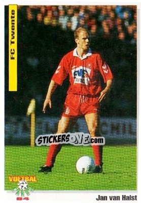 Sticker Jan Van Halst - Voetbal Cards 1993-1994 n. 54 - Panini