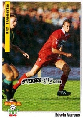 Sticker Edwin Vurens - Voetbal Cards 1993-1994 - Panini