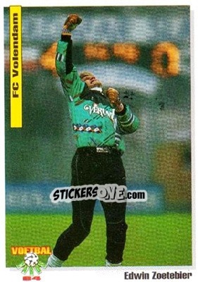 Sticker Edwin Zoetebier - Voetbal Cards 1993-1994 - Panini