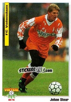 Figurina Johan Steur - Voetbal Cards 1993-1994 - Panini