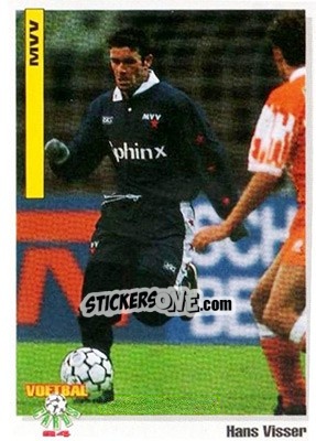 Sticker Hans Visser - Voetbal Cards 1993-1994 n. 66 - Panini