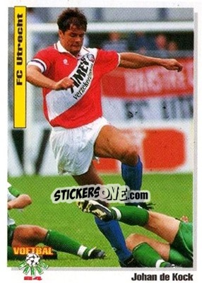 Sticker Johan De Kock - Voetbal Cards 1993-1994 n. 68 - Panini