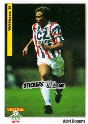 Sticker Adri Bogers - Voetbal Cards 1993-1994 - Panini