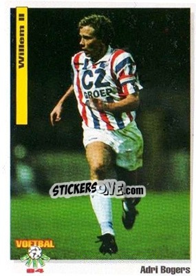 Sticker Adri Bogers - Voetbal Cards 1993-1994 n. 73 - Panini