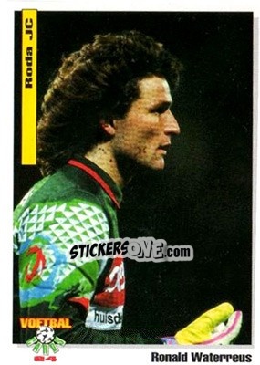Sticker Ronald Waterreus - Voetbal Cards 1993-1994 - Panini