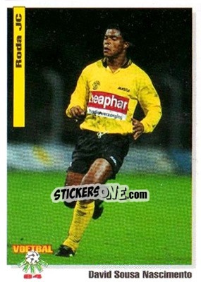 Sticker David Sousa Nascimento - Voetbal Cards 1993-1994 - Panini