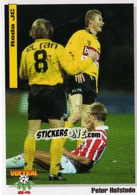 Sticker Peter Hofstede - Voetbal Cards 1993-1994 - Panini