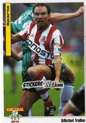 Sticker Michel Valke - Voetbal Cards 1993-1994 - Panini