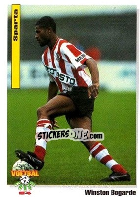 Sticker Winston Bogarde - Voetbal Cards 1993-1994 - Panini