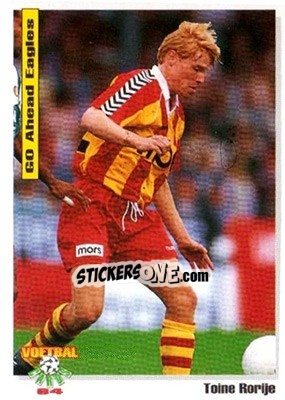 Sticker Toine Rorije - Voetbal Cards 1993-1994 - Panini
