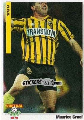 Sticker Maurice Graef - Voetbal Cards 1993-1994 n. 95 - Panini