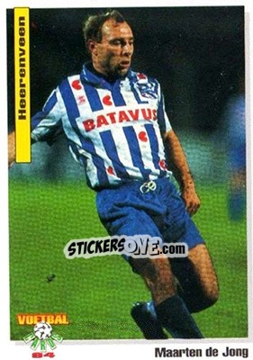 Figurina Maarten De Jong - Voetbal Cards 1993-1994 n. 97 - Panini