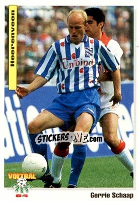 Sticker Gerrie Schaap - Voetbal Cards 1993-1994 - Panini