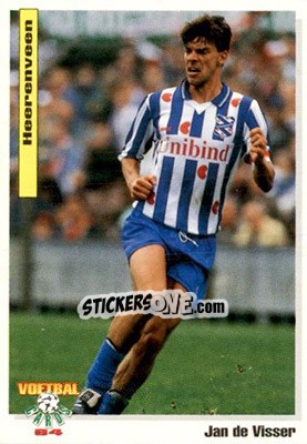 Sticker Jan De Visser - Voetbal Cards 1993-1994 n. 99 - Panini