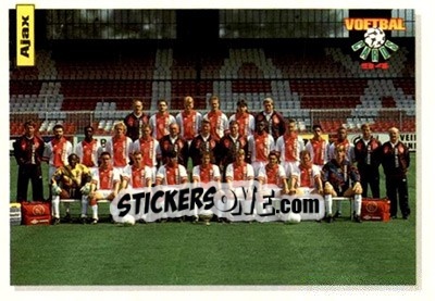 Sticker Ajax - Voetbal Cards 1993-1994 n. 103 - Panini