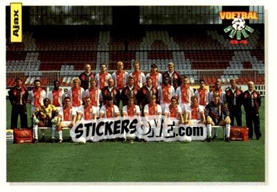 Sticker Ajax - Voetbal Cards 1993-1994 - Panini