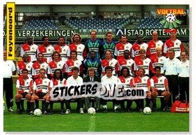 Sticker Feyenoord - Voetbal Cards 1993-1994 - Panini