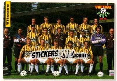 Figurina Vitesse Arnhem - Voetbal Cards 1993-1994 - Panini