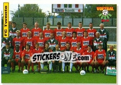 Cromo FC Twente Enschede - Voetbal Cards 1993-1994 - Panini