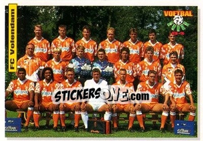Sticker FC Volendam - Voetbal Cards 1993-1994 - Panini
