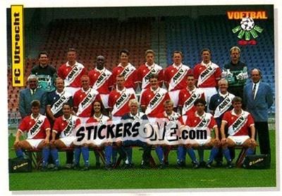 Sticker FC Utrecht - Voetbal Cards 1993-1994 - Panini