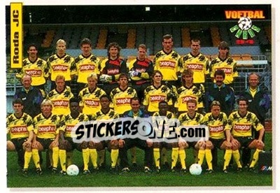 Sticker Roda Jc - Voetbal Cards 1993-1994 n. 113 - Panini