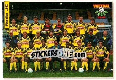 Figurina Roda Jc - Voetbal Cards 1993-1994 - Panini