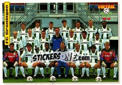 Sticker FC Groningen - Voetbal Cards 1993-1994 n. 114 - Panini