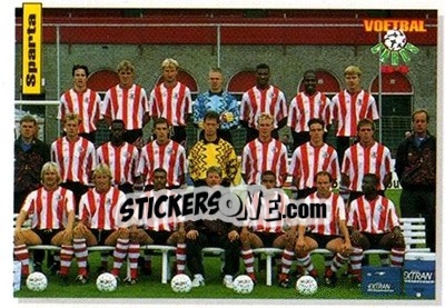 Sticker Sparta Rotterdam - Voetbal Cards 1993-1994 n. 115 - Panini