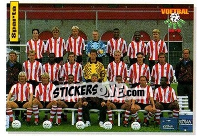 Cromo Sparta Rotterdam - Voetbal Cards 1993-1994 - Panini