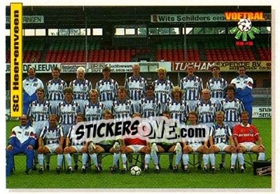 Figurina Heerenveen - Voetbal Cards 1993-1994 n. 118 - Panini