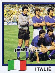 Cromo Team Italy - Voetbal 1982-1983 - Panini