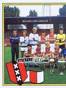 Sticker Team - Voetbal 1982-1983 - Panini