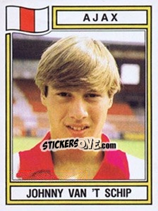 Cromo Johnny van't Schip - Voetbal 1982-1983 n. 20 - Panini