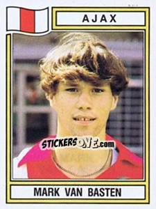 Sticker Marco van Basten - Voetbal 1982-1983 - Panini