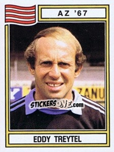 Sticker Eddy Treytel - Voetbal 1982-1983 - Panini