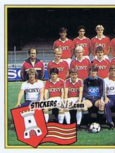 Sticker Team - Voetbal 1982-1983 - Panini