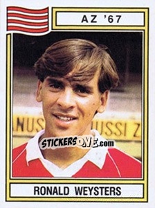 Figurina Ronald Weysters - Voetbal 1982-1983 - Panini