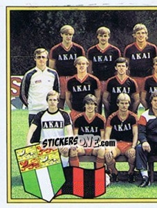 Sticker Team - Voetbal 1982-1983 - Panini