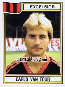 Sticker Carlo van Tour - Voetbal 1982-1983 n. 46 - Panini