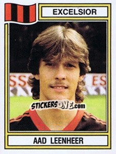 Sticker Aad Leenheer - Voetbal 1982-1983 - Panini