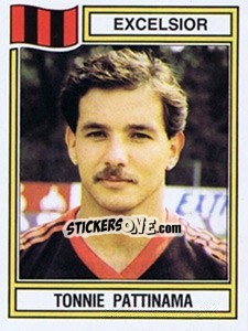 Sticker Tonnie Pattinama - Voetbal 1982-1983 n. 48 - Panini