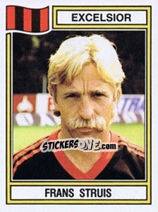Sticker Frans Struis - Voetbal 1982-1983 n. 52 - Panini