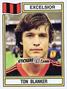 Sticker Ton Blanker - Voetbal 1982-1983 n. 56 - Panini