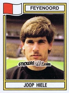 Figurina Joop Hiele - Voetbal 1982-1983 - Panini