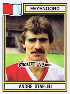 Figurina Andre Stafeu - Voetbal 1982-1983 - Panini