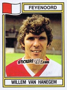 Cromo Willem van Hanegem - Voetbal 1982-1983 - Panini
